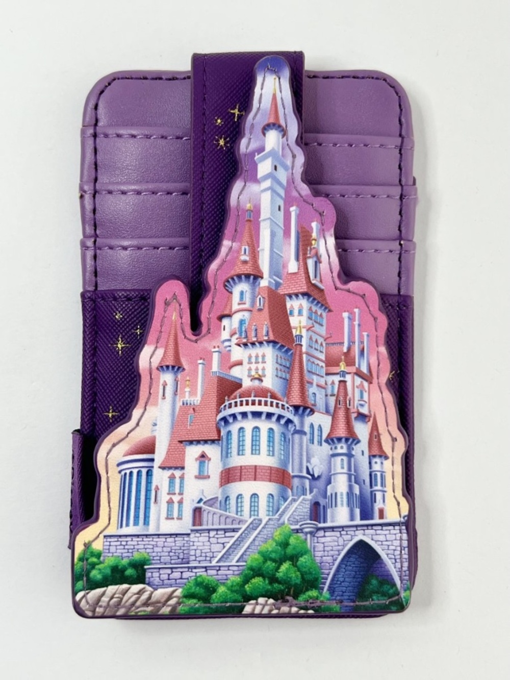 Disney's BEAUTY AND THE BEAST ~ Beast's Castle ~ Card Holder / Wallet ~Loungefly
